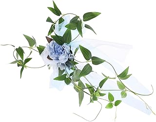 TOYANDONA Flores Falsas Capas De Cadeira Decoração Cadeiras Cadeiras Sinais Cadeira Flor Para Banquete De Casamento Cadeira Flor Fornecimento De Casamento Flor Prop Cadeira Da Igreja