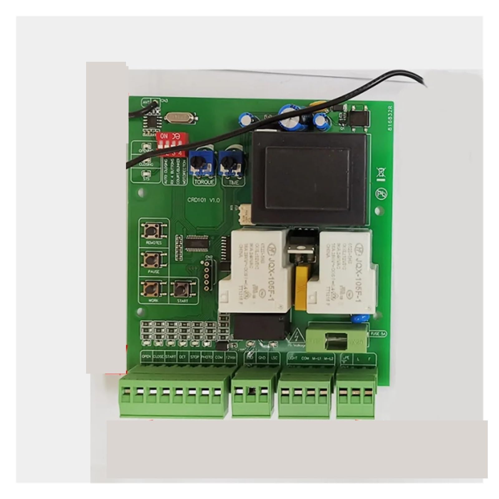 Universal Version Sliding Gate Opener PCB Circuit Board Controller AC Plate for Sliding Gate Control Board Strong Sensitivity(1 Board only)