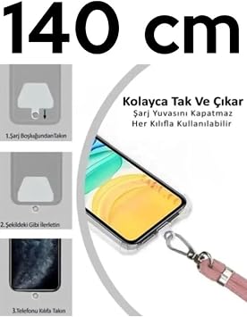 Senada Oneplus 9 Pro ile Uyumlu Kılıf Fantastik Desenli Silikon İpli Boyun Askı Aparatı
