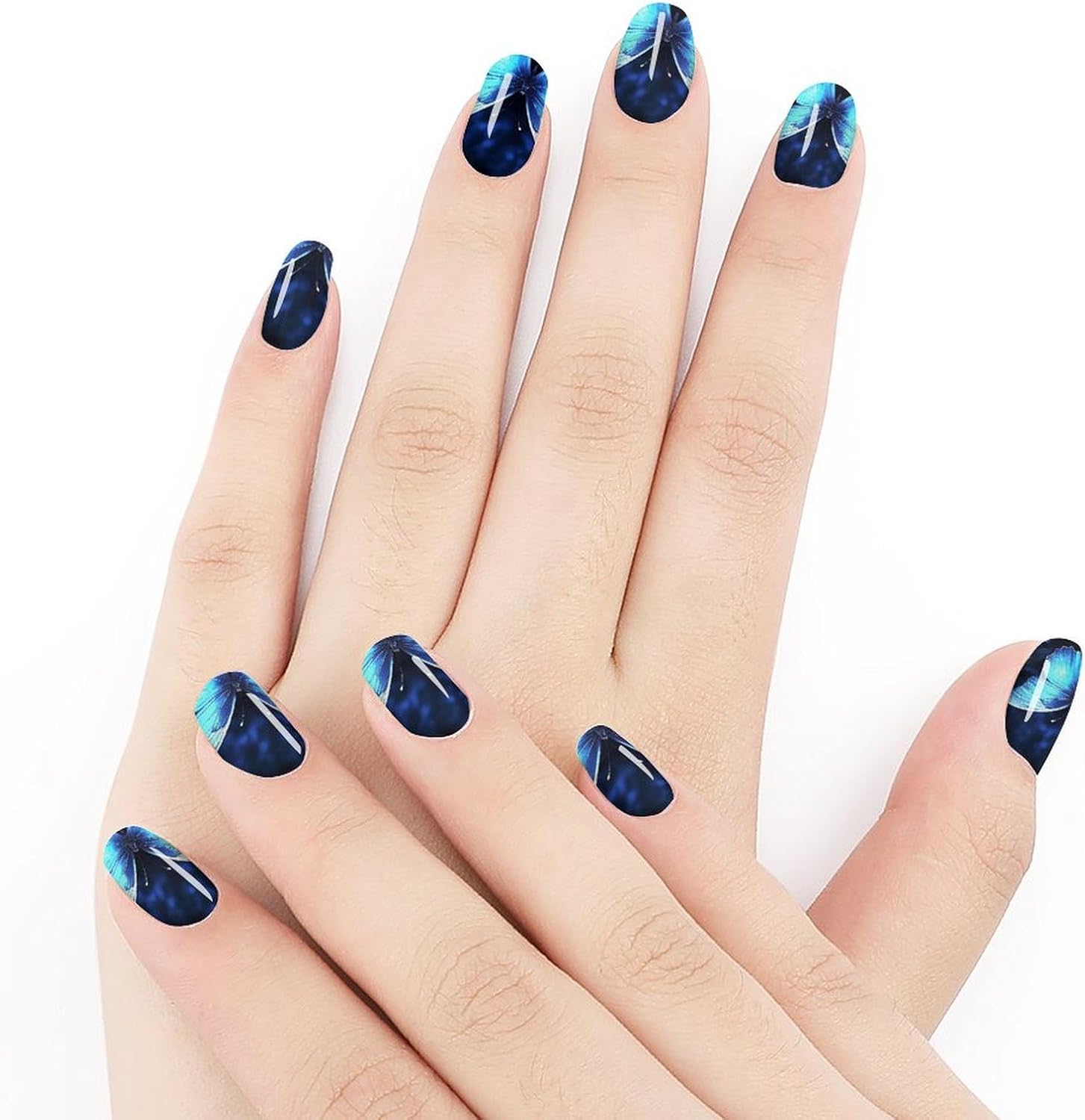 Nail Strips Bundle Full Wrap Long Lasting Nail Polish Strips Easy Application and Removal Salon Quality Self Adhesive Art Stickers for Women Gifts