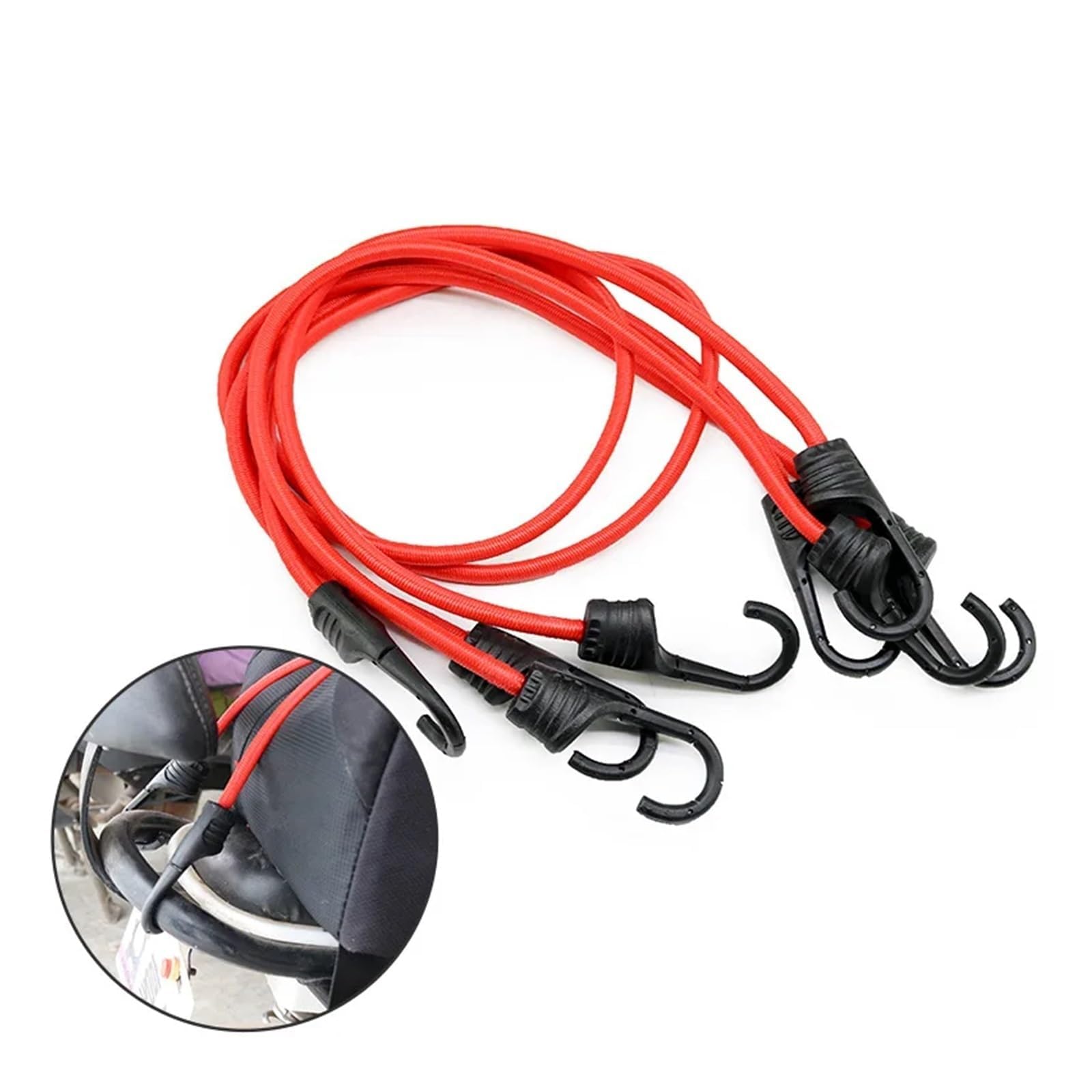 Paski mocujące Bune Cords z klamrą, haczyki, pętle, zapadkowy pas, uchwyt na bagaż do samochodu, motocykla, roweru, torby kempingowej,Pas z zapadką