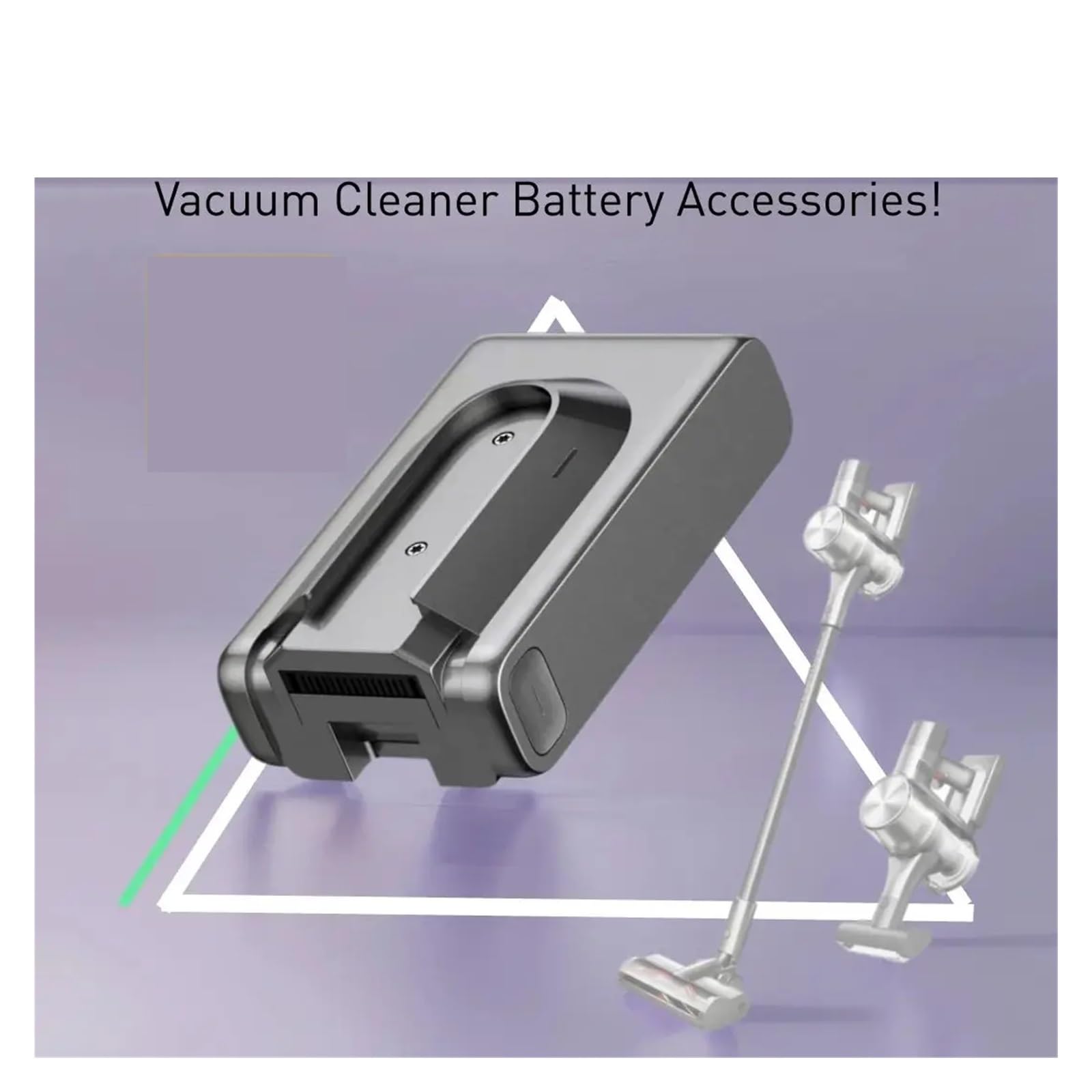 P2033-8S1P-PAA 5000mAh Ersatzakku, Kompatibel for Dreame T30, Kabelloser Staubsauger Wiederaufladbarer Herausnehmbarer Kabelloser Zusatzakku(Gray-3000mah)