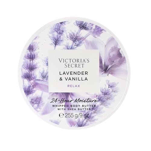 Miniatura 2 de Victoria's Secret Lavender & Vanilla Relax - Loción en crema de mantequilla corporal batida 9 onzas (lavanda y vainilla)