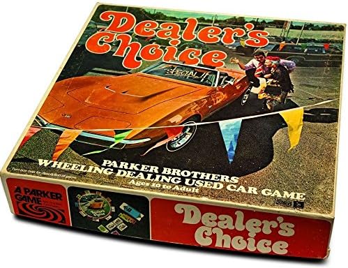 Dealer's Choice Wheeling Dealing Used Car Game