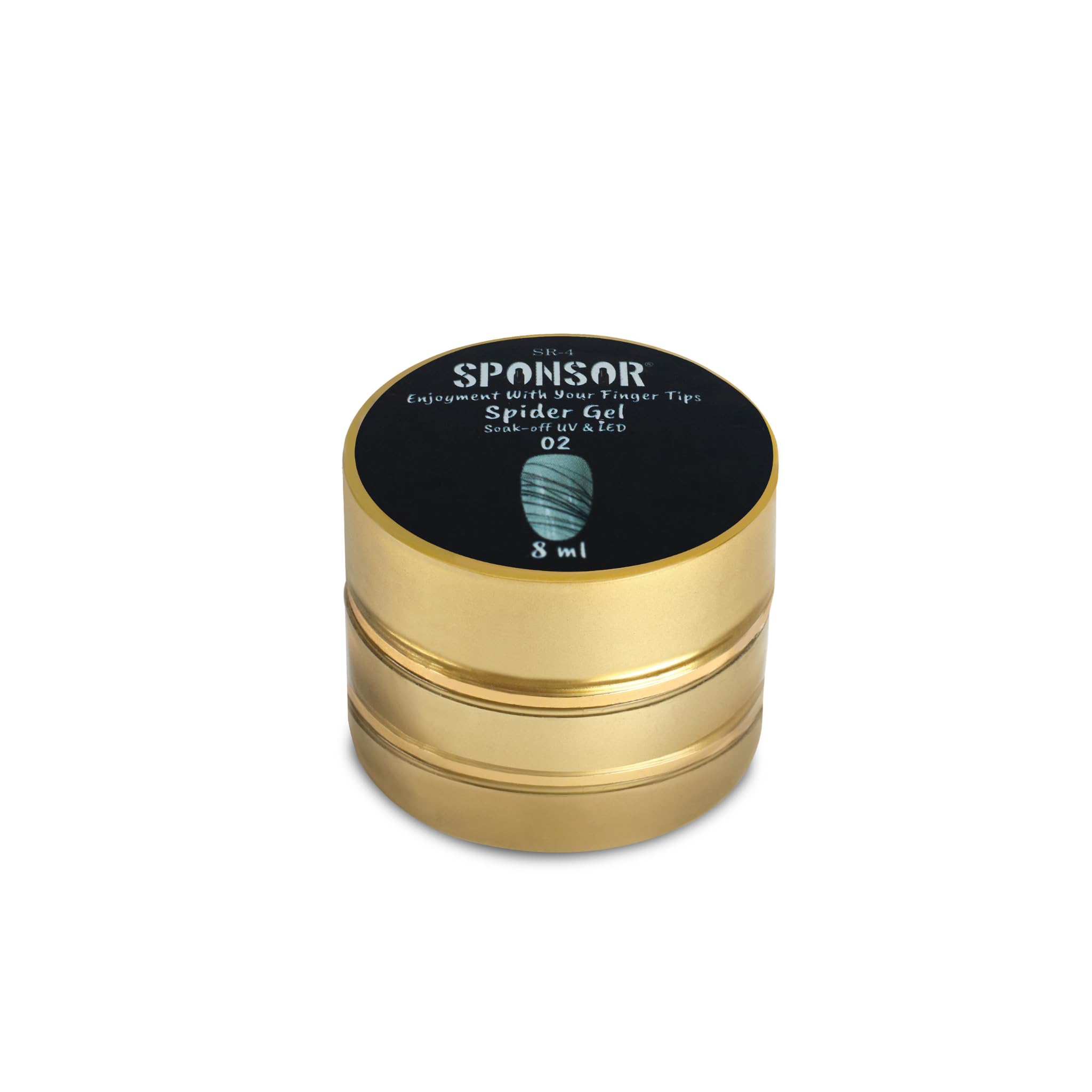 SPONSOR Spider Gel for Women & Girls | Ultra-Stretchy Nail Art Gel for Women & Girls | Perfect for Creating Thin Lines & Web Effects | Highly Pigmented & Long-Lasting (Shade: 2-8ml)-image-42