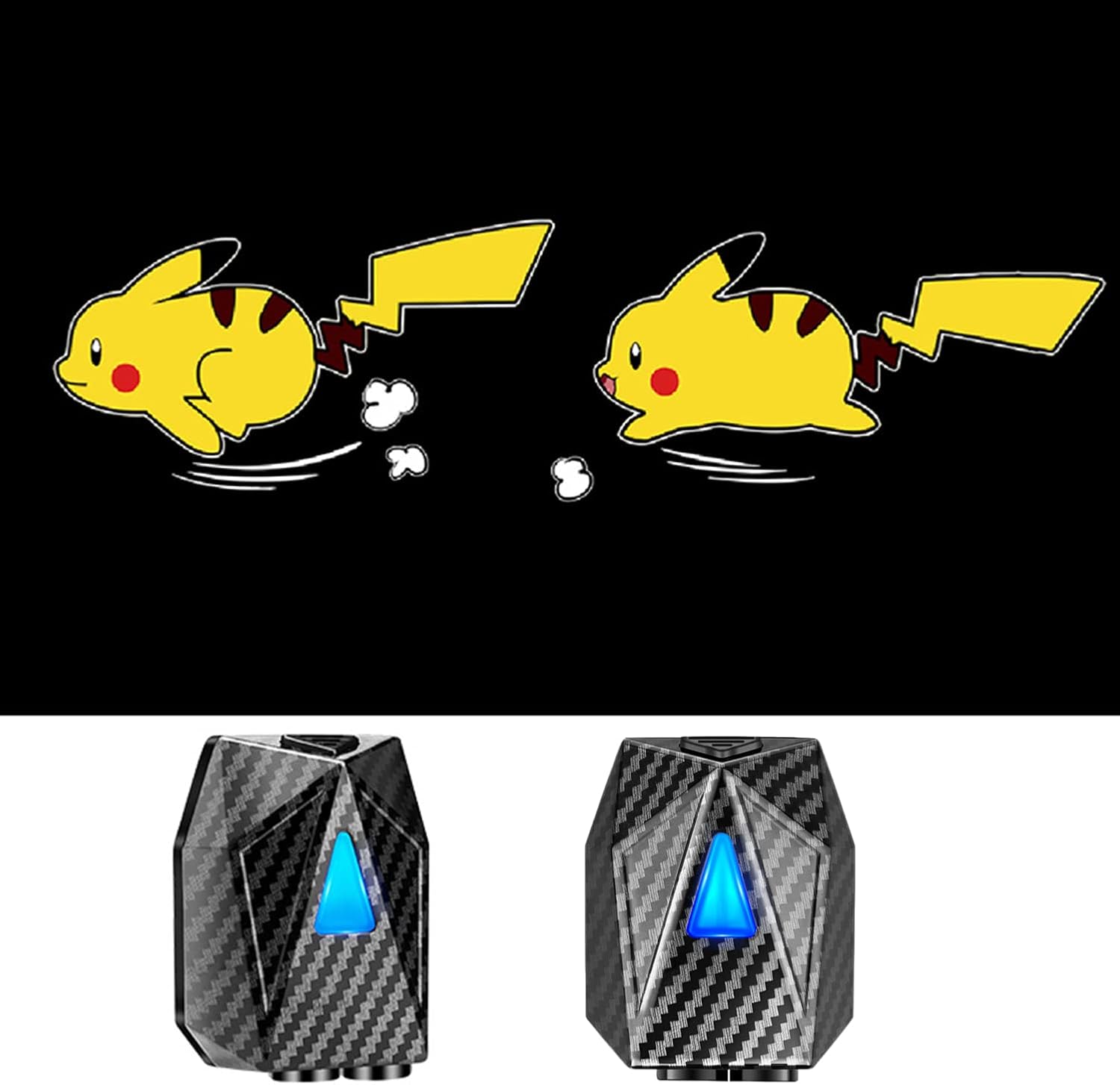 Younzayi car Door Light Projector Anime 2PCS car Door Light Logo Universal