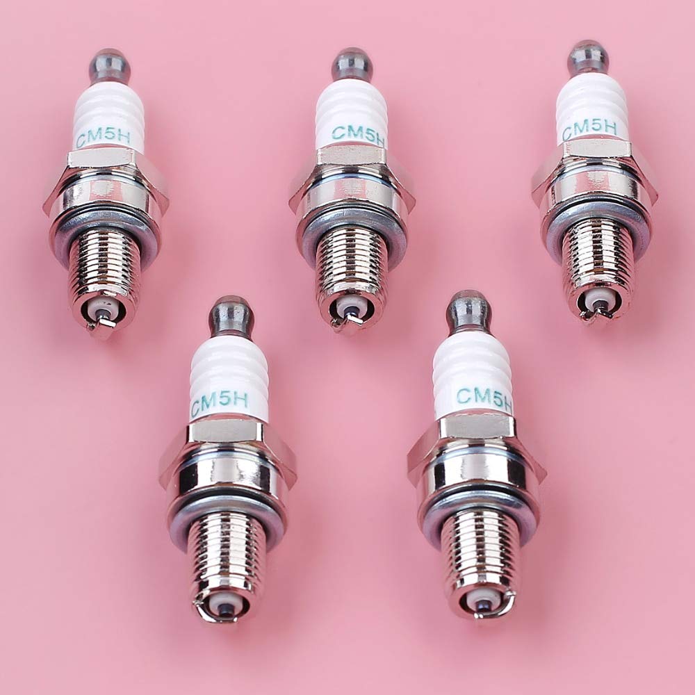 Homely Stroke Trimmer Brush Cutter Blower Lawn Mower Engine Spare Part Spark Plug for Honda GX25 GX35 35cc GX 25 35 4 -5 Pieces/Lot-image-14