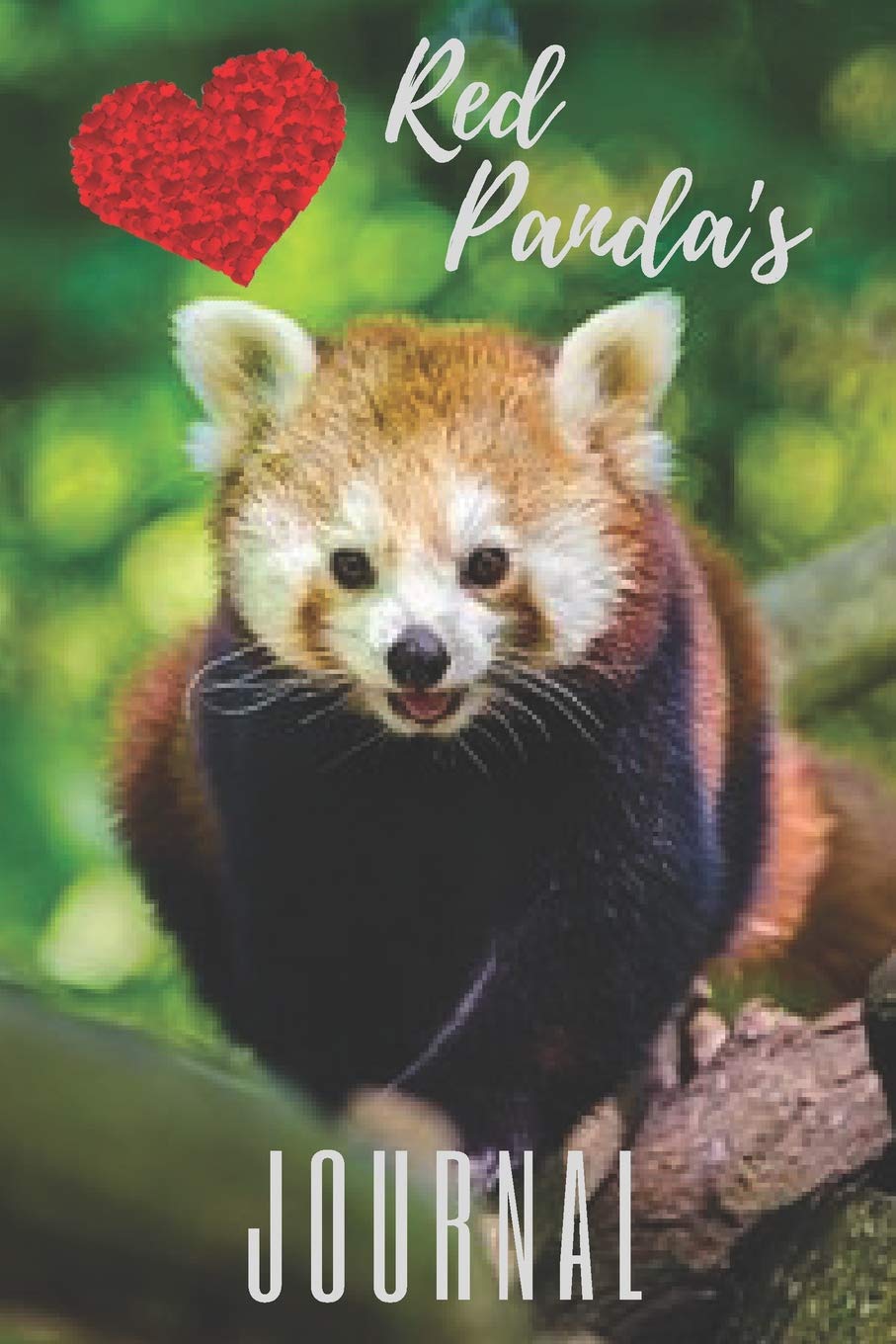 Red Panda Journal: cute red pandas gift for animal lovers / journal for journaling (120 pages) (blank lined notebook) best for writing notes and ideas ... women / notepad / red panda notebook for kids