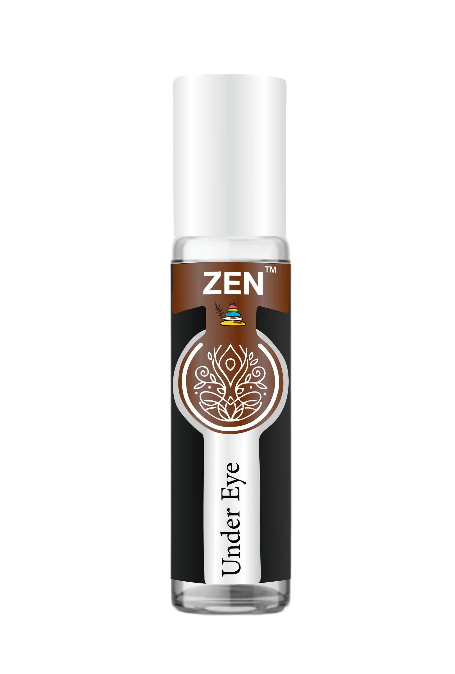 GREENEEM Zen Under Eye Roll-On-Dark Circle&Puffy Eye Treatment-Reduce Fine Lines-10Ml|Revitalize Your Eyes With Under Eye Roll-On-Banish Dark Circles,Puffy Eyes,And Fine Lines