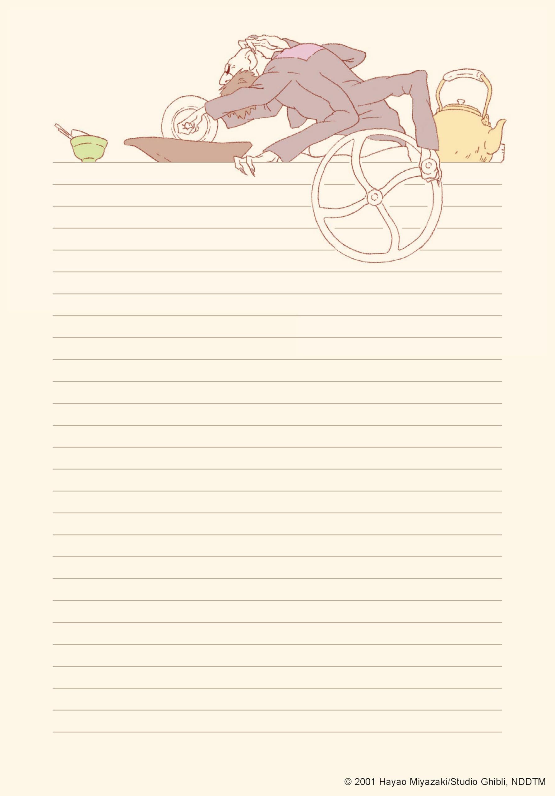 Studio Ghibli Spirited Away Stationery Set
