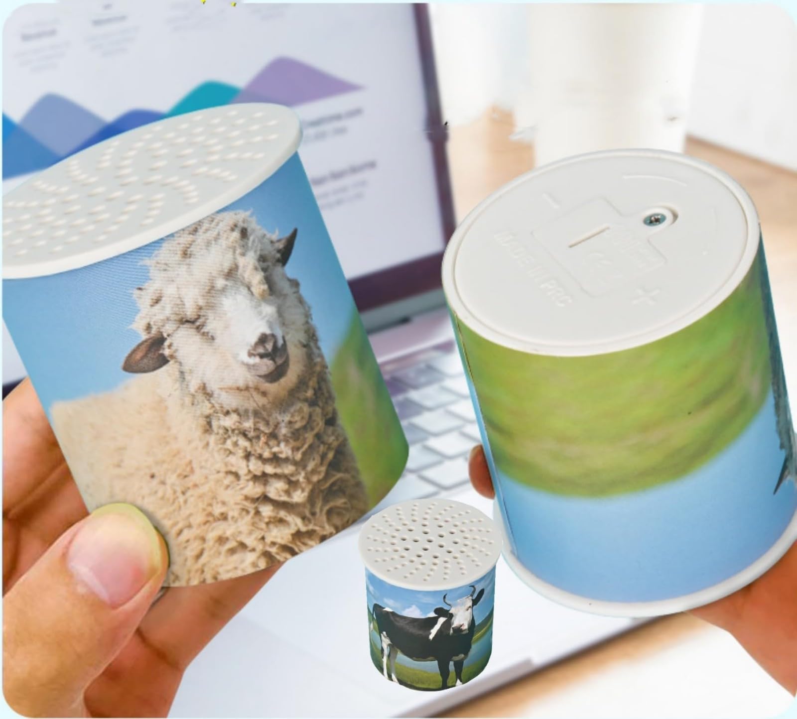 Amazon.co.jp: BLMIEDE 箱に入った羊 ヒツジ サウンドノイズメーカー