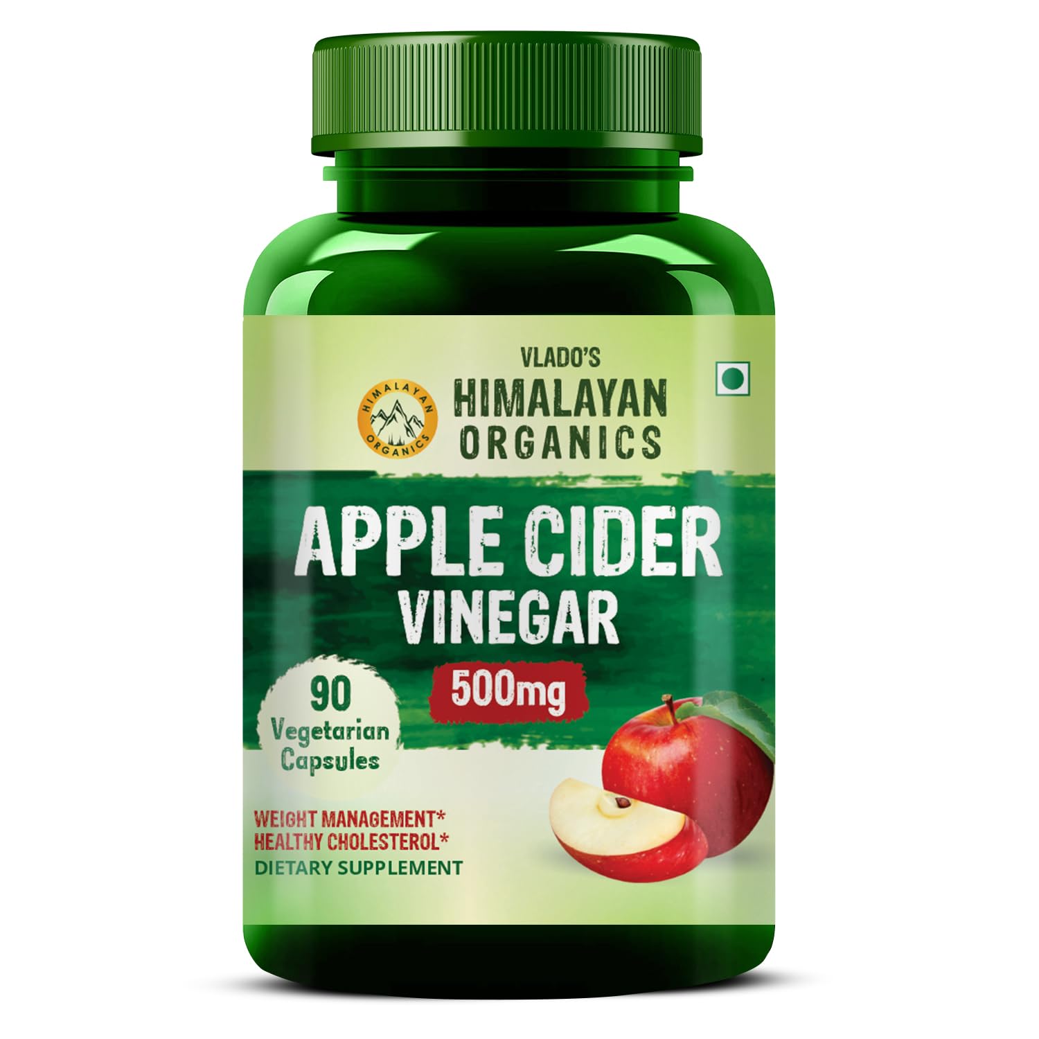 Vlado’s Himalayan Organics Apple Cider Vinegar 500mg Supplement for Weight Loss Management,Boost Energy | Improves Cholesterol Levels & Supports Digestive Health -90 Veg Capsules (B0915Z2LY8) Amazon Price History, Amazon Price Tracker