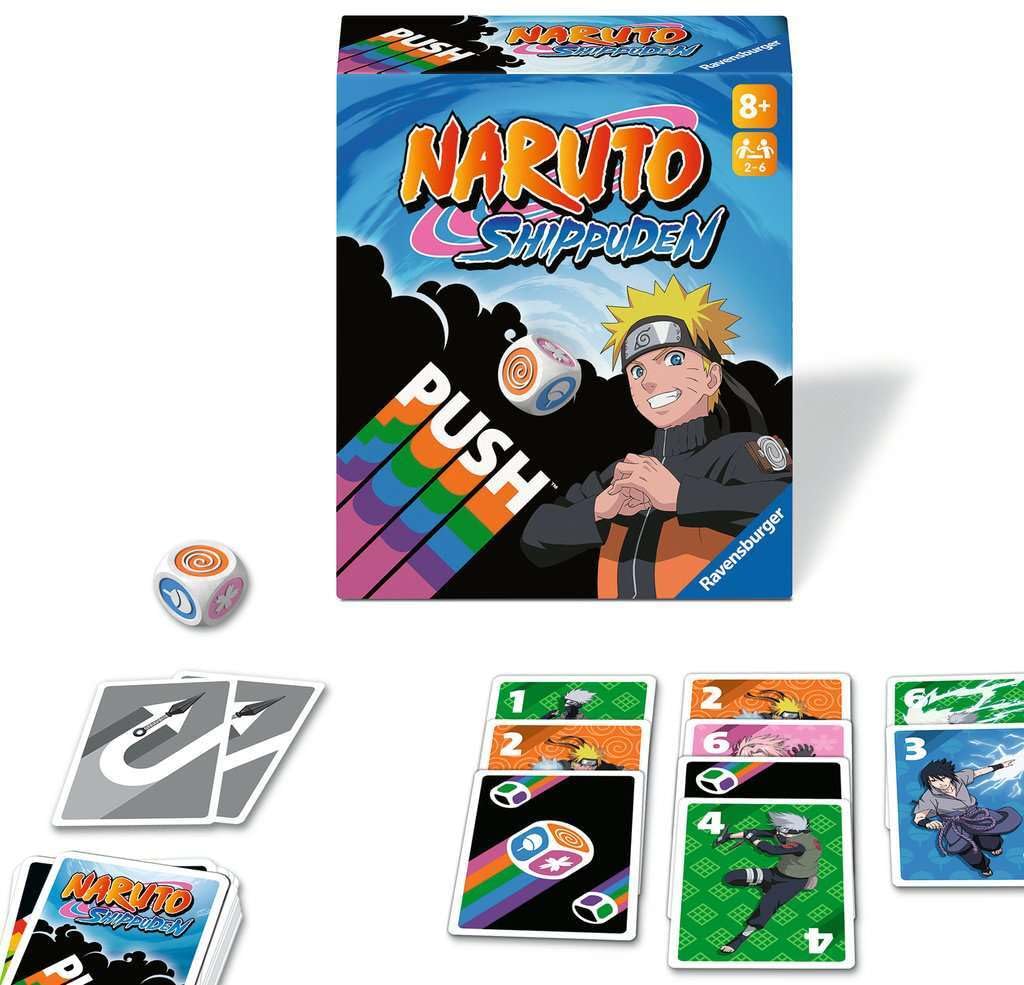Amazon.com: Ravensburger - Push Naruto | Card Games | Child Gift 8