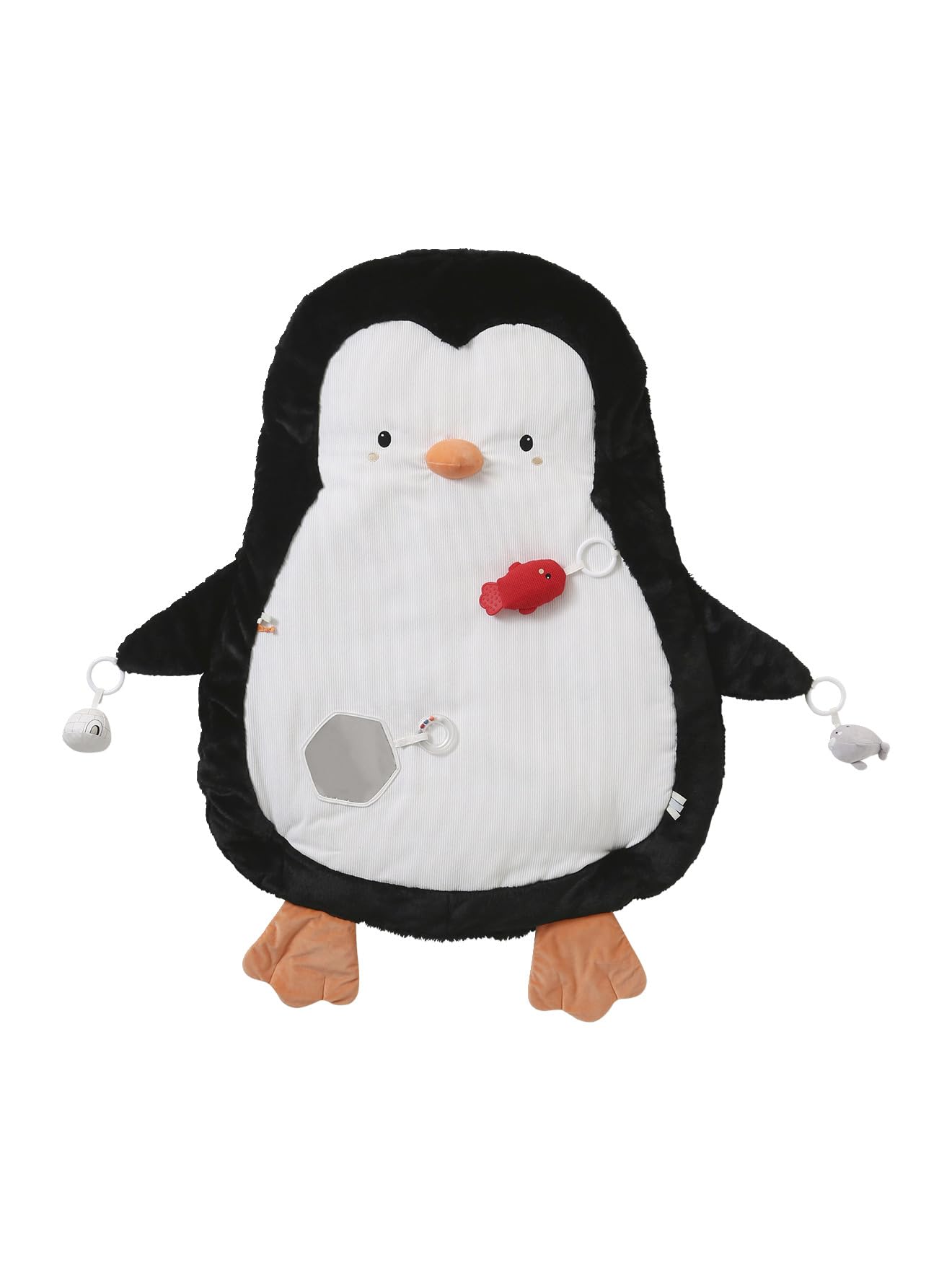 VERTBAUDET Activity-Decke mit Spielbogen GRÜNER WALD oder PINGUIN weiß