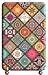Hayisugar Elastisch Kofferschutzhülle Reise Kofferschutz extra dick Gepäck Abdeckung Mandala Bohemian Kofferhülle Schutz Bezug Luggage Cover, M (22-24 Zoll)