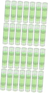 Generic 100 Pcs Bubble Level Circular Chalk Line Level Bubble Desk Riser Drawer Standard Levels Scope Level Furniture Tools Magnetic Level Small Precision Tools Rv Level Camera Miniature