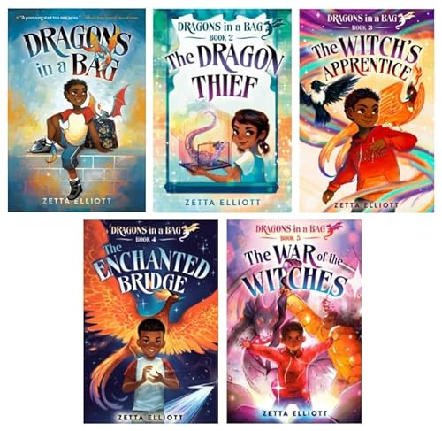 Dragons in a Bag Series 5-Book Set - Dragons in a Bag, The Dragon Thief, The Witch's Apprentice, The Enchanted Bridge, The War of the Witches