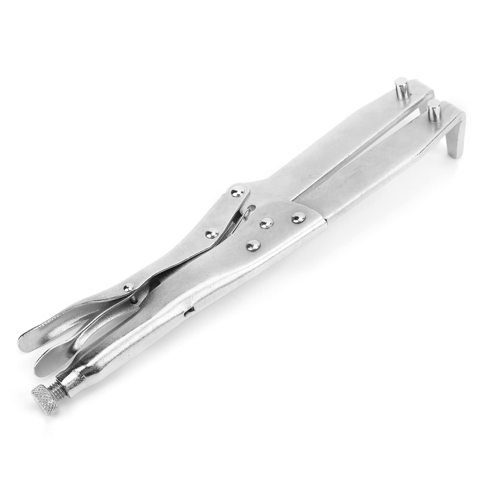 Akozon Alicates de Embrague, Herramienta de Sujeción de Engranajes de Embrague de Aleación de Acero de 5,5 Pulgadas, Herramienta de Reparación de Motocicletas para Piñón de Engranaje de Volante