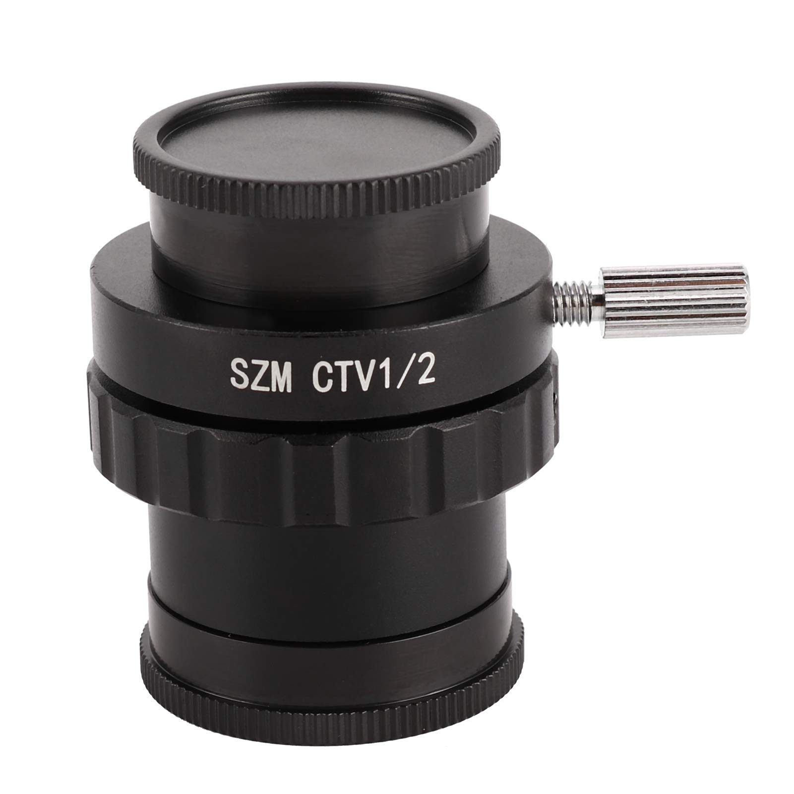 ViaGasaFamido Microscopio Trinocular 7X-45X, Lente de Zoom 0.7-4.5X, Ocular WF10X 30mm, Inclinación 45 Grados, Rotación 360 Grados, para Observación con Microscopio Estéreo (con Lente Objetivo 2.0X)