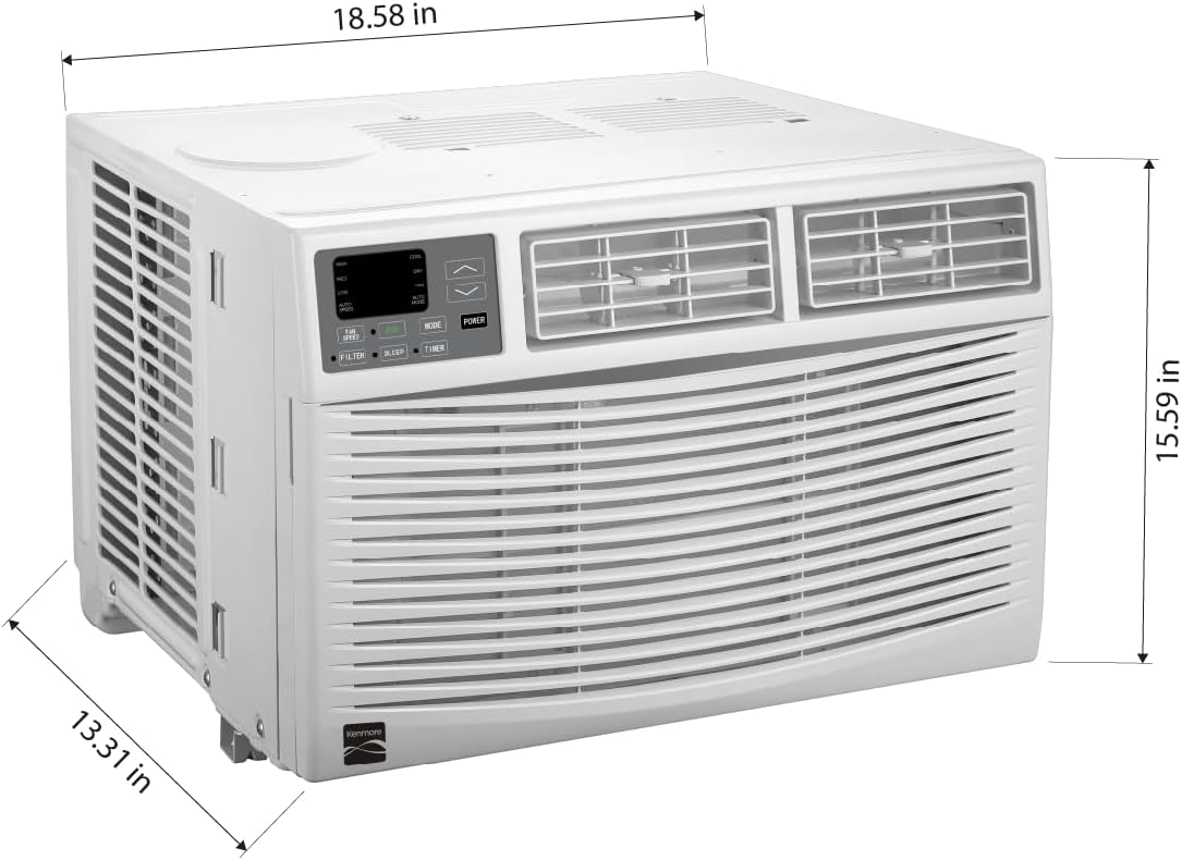 Kenmore Km8K-R 8,000 Btu Window Air Conditioner For Medium R...