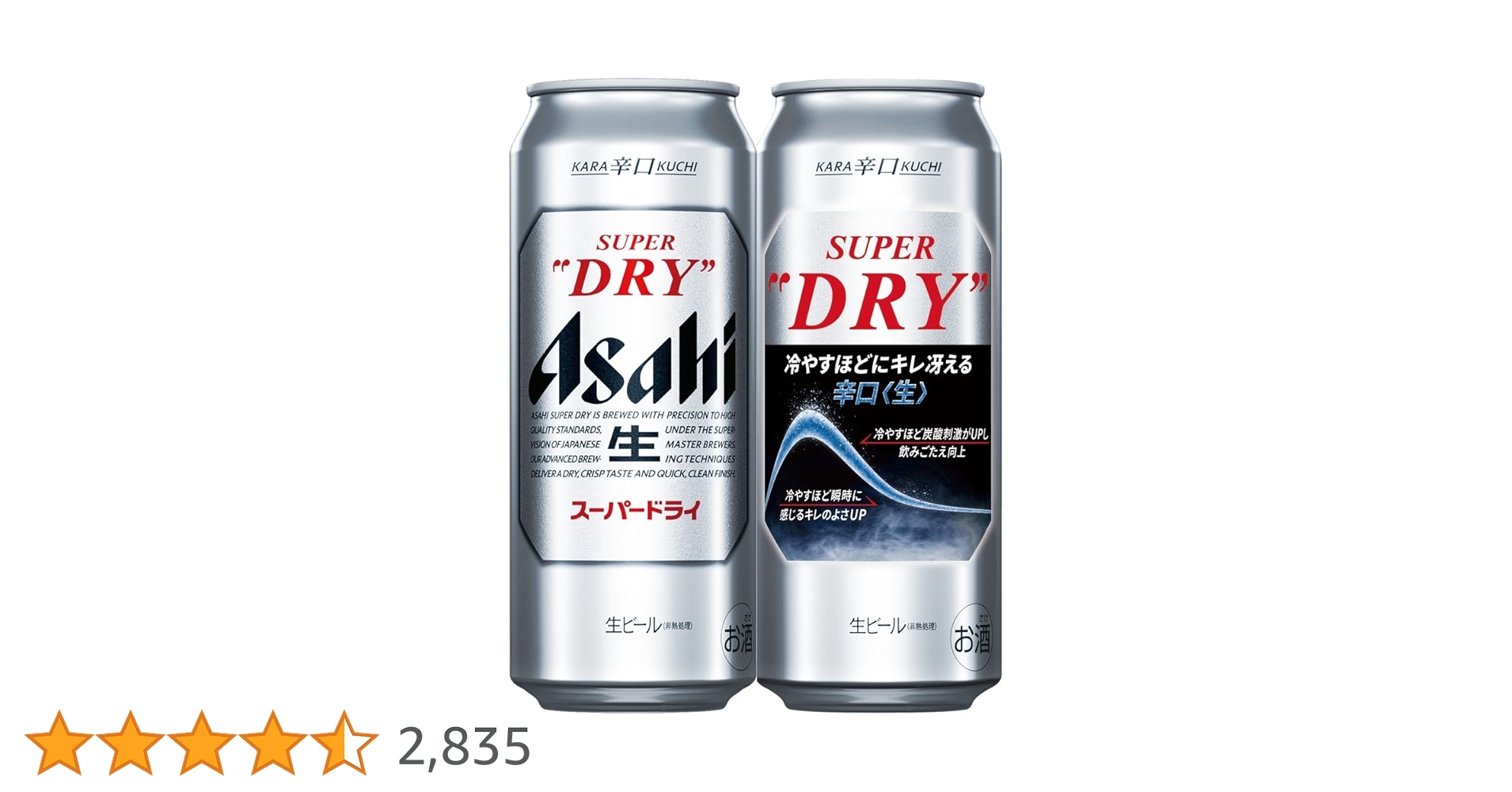 Amazon.co.jp: スーパードライ アサヒ ビール 500ml 24本 【新