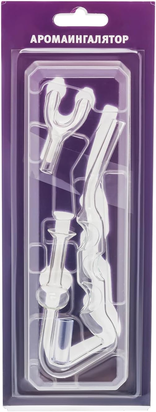 Generic Glass Inhaler Maholda (Aroma Inhaler), White