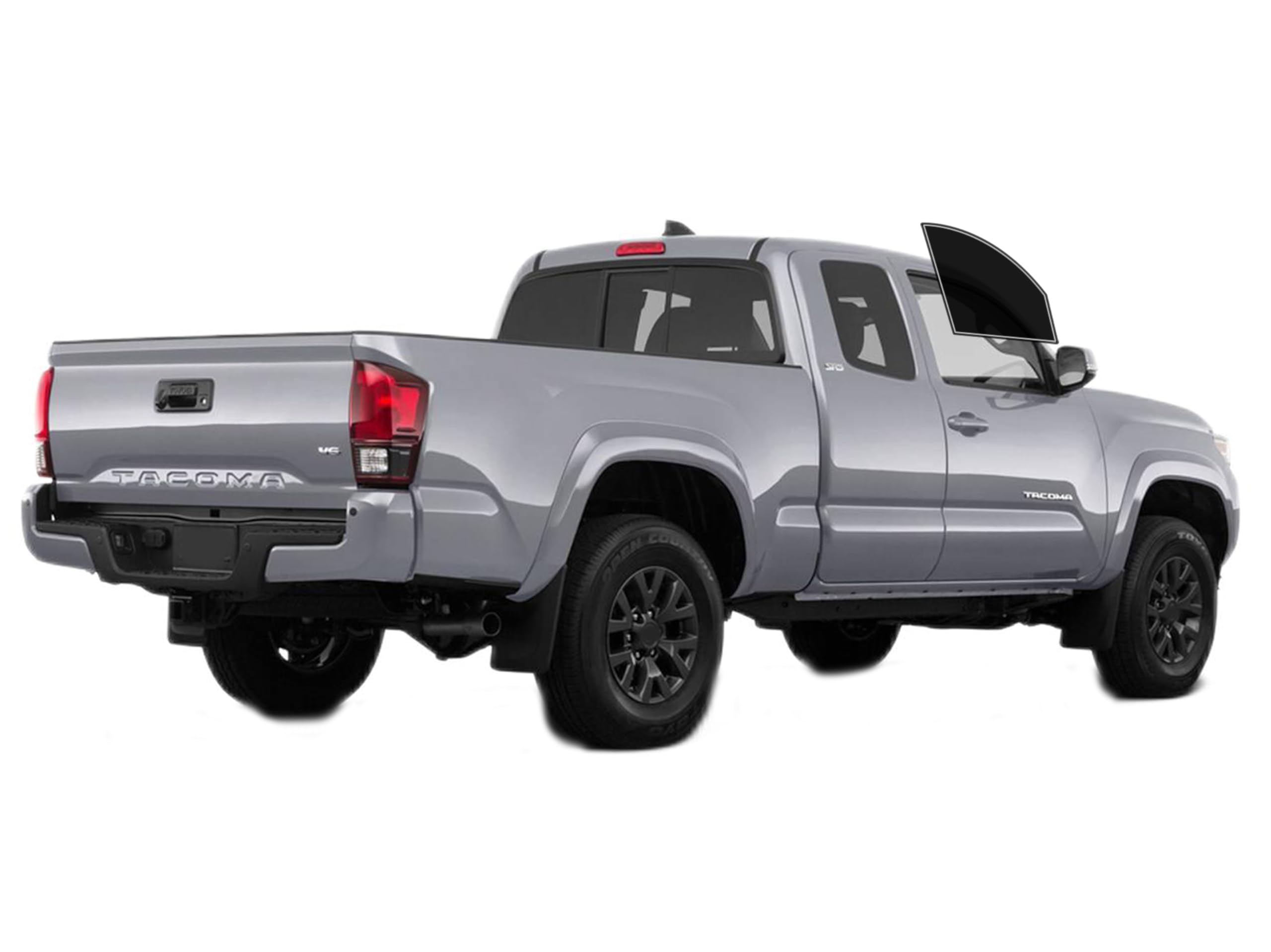 AUTOTEK Precut Window Tint Film Front Two Door Windows Tint Film Cars Sun Blocking Protection Privacy Anti Shatter Glass 2 Ply Computer Cut Any Tint Shade for Toyota Tacoma Access 2016-2023