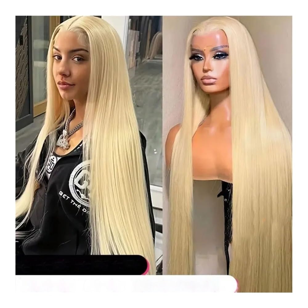 Perruques cheveux humains brésiliens dentelle HD lace 13x4 perruque blond miel lisse