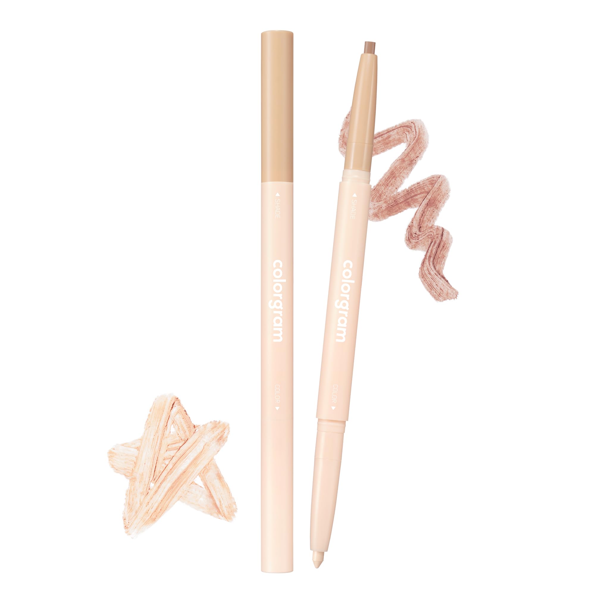 COLORGRAM All in One Agegyo Sal(Eye Bags) Makeup Eyeshadow 3 Colors - True Beauty K-Drama Makeup, Intense Color with Smooth Texture, Rich Cream Formula, (03 Real Tone)