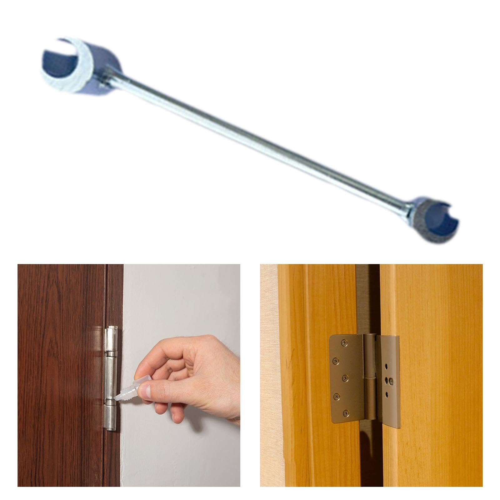 Baoblaze Türscharnier-Bieger Werkzeug - Für Standard- & Handels-Türen 0,134 & 0,180