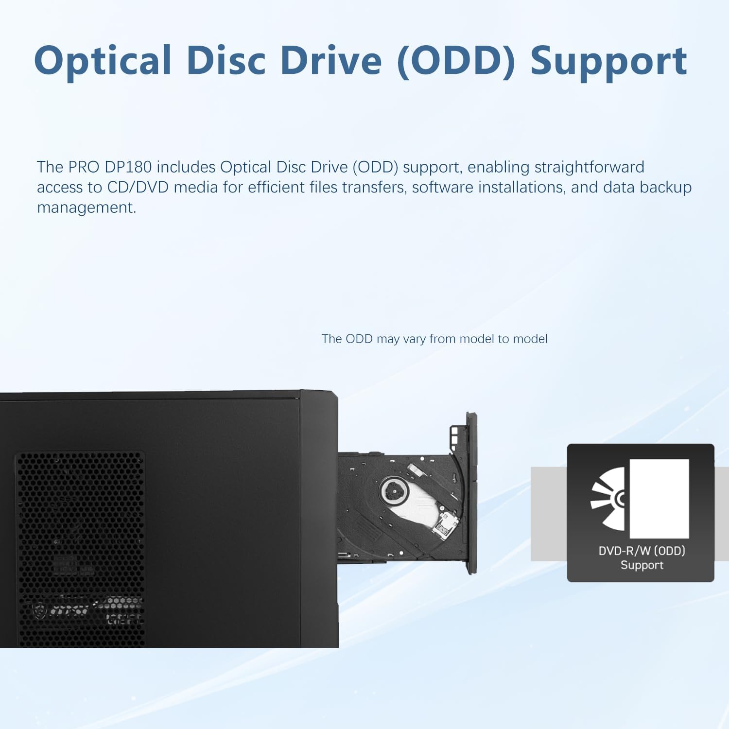 MSI PRO DP180 desktop connected to three monitors displaying different content, illustrating multi-display capability