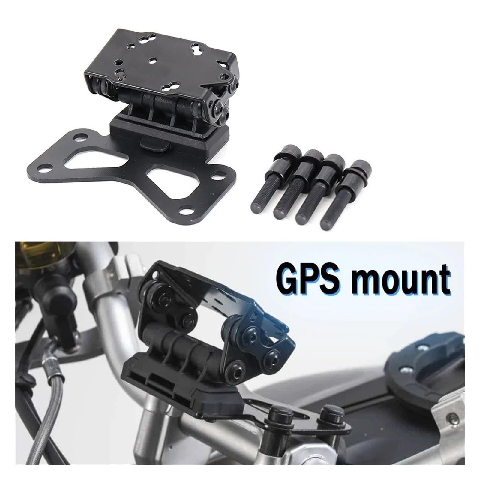 Suporte Telemóvel Moto para BMW F650GS F700GS F800GS F 800 650 700 GS Adventure 2008-2018 Soporte Navegación Teléfono Móvil Y Carga USB Motocicleta Soportes para Moto(C)