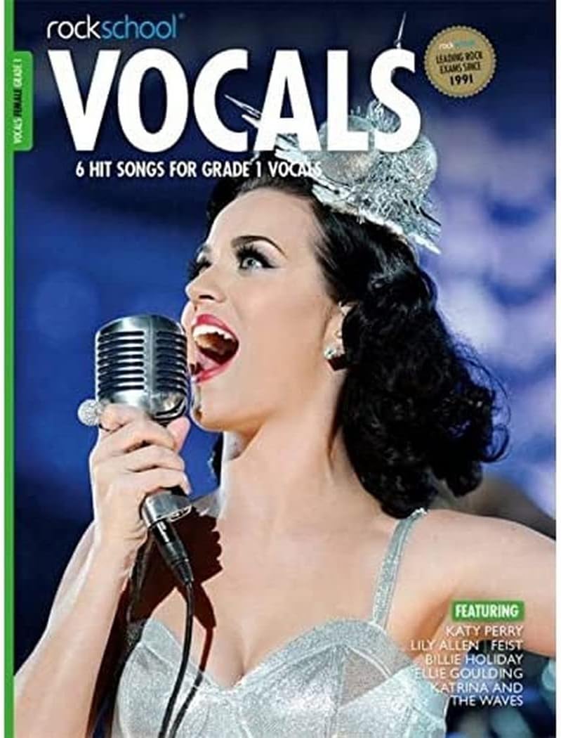 Rockschool: Vocals Grade 1 - Female (Book/Online Audio)