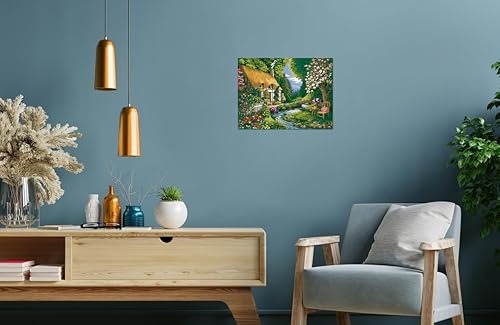 Miniatura 5 de Ravensburger CreArt River Cottage - Kit de pintura por números para adultos, pintura de artes y manualidades para edades de 14 años en adelante