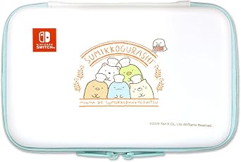 任天堂ライセンス商品SWITCH/SWITCH有機ELモデル用キャラクターEVAポーチ for ニンテンドーSWITCH『すみっコぐらしすみっコパンきょうしつ』 - Switch