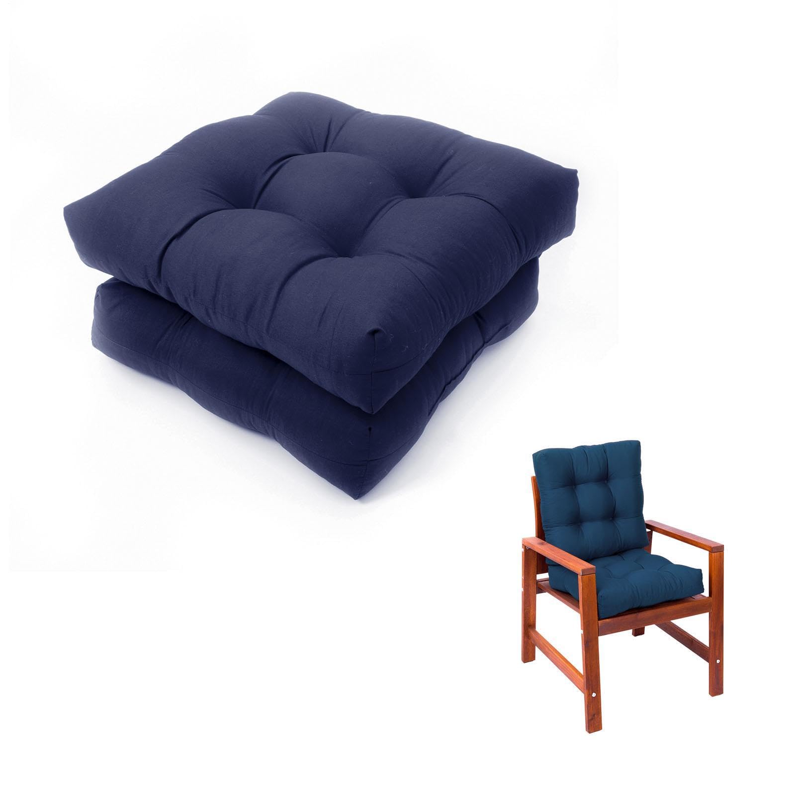Almohadillas para sillas de patio - Cojines para muebles de exterior con