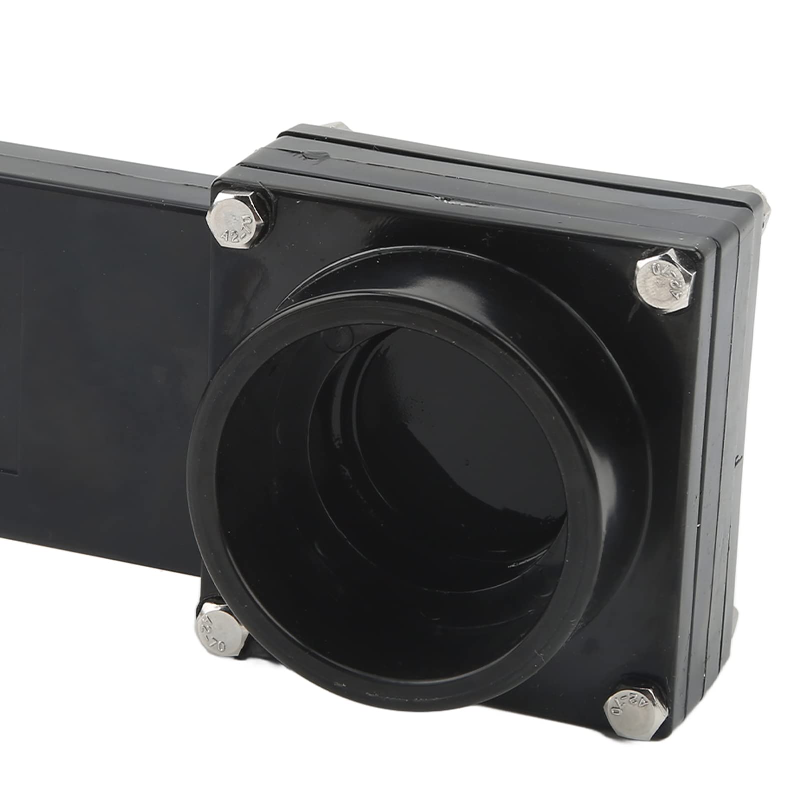 Válvula de Drenaje de RV Válvula de Drenaje de Residuos Válvula de ABS Resistencia Al Desgaste para Tanque de Agua de Caravana 50 Mm ID Válvula de Alcantarillado de Residuos RV