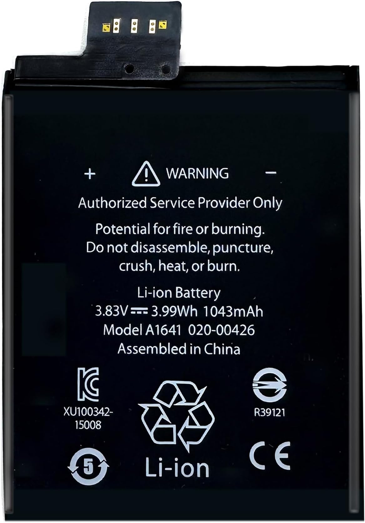 A1574 A1641 Battery for iPod Touch 5 6 7th Gen,Rechargeable 0 Cycle Battery Compatible with iPod Touch 5 6 7th Gen with Repair Tool Kits