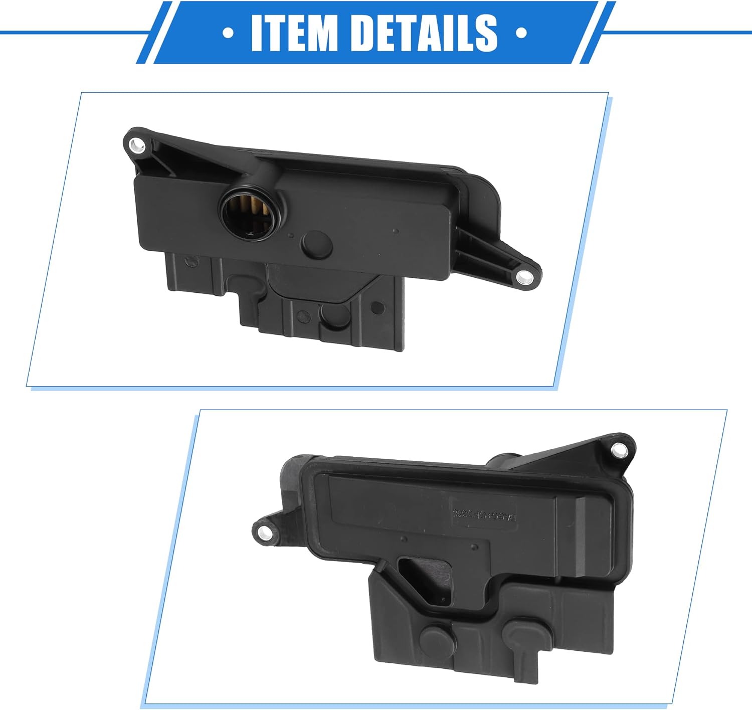 Transmission Filter Kit Compatible for Scion TC 2011-2016, Durable Plastic Black Automatic Transmission Filter with Gasket