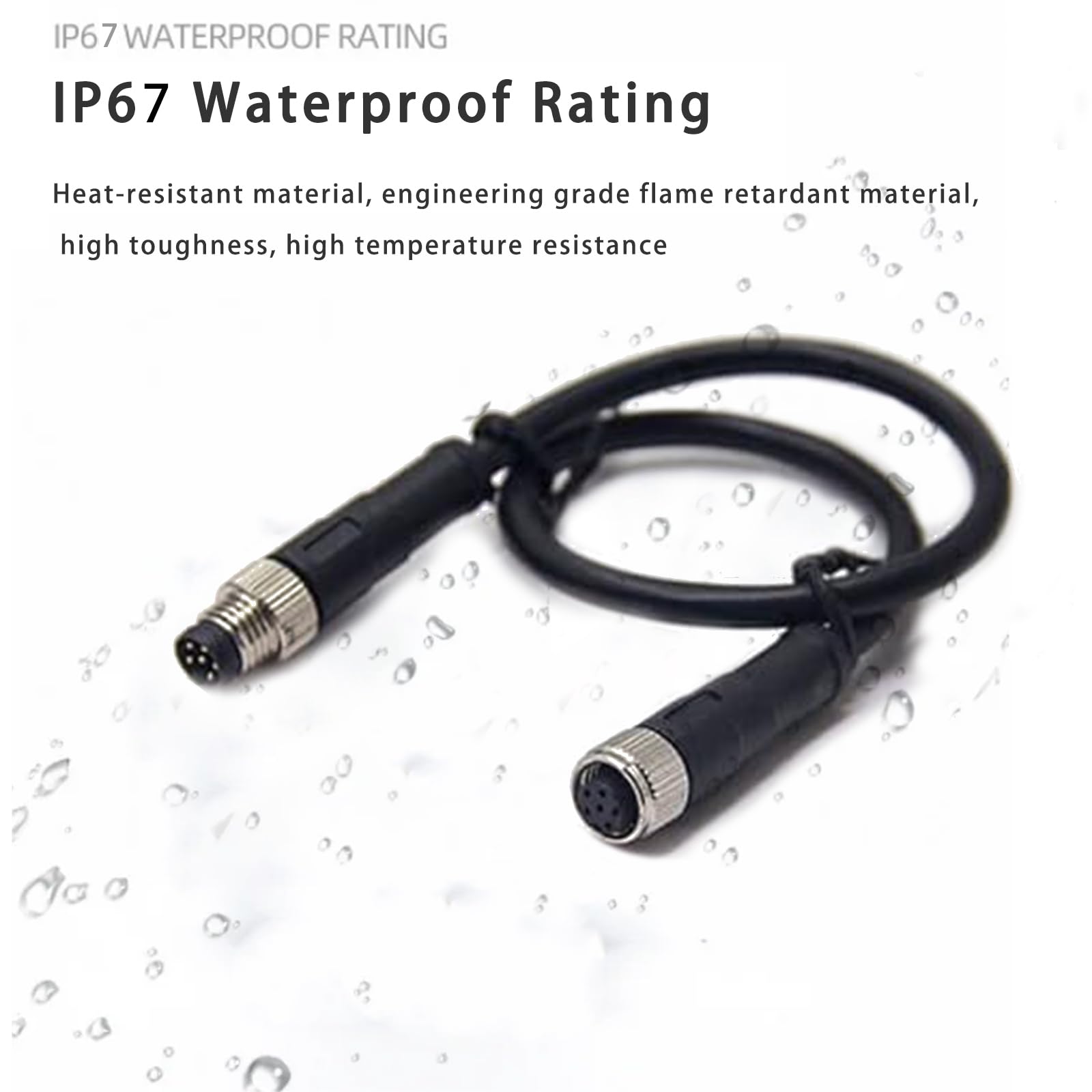 ジェミニアス シークレット Amazon.com: M8 8 Pin Male Straight Connector, A Code Sensor PCB