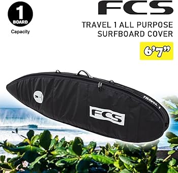 Amazon | FCS ボードケース ハードケース TRAVEL 1 ALL PURPOSE