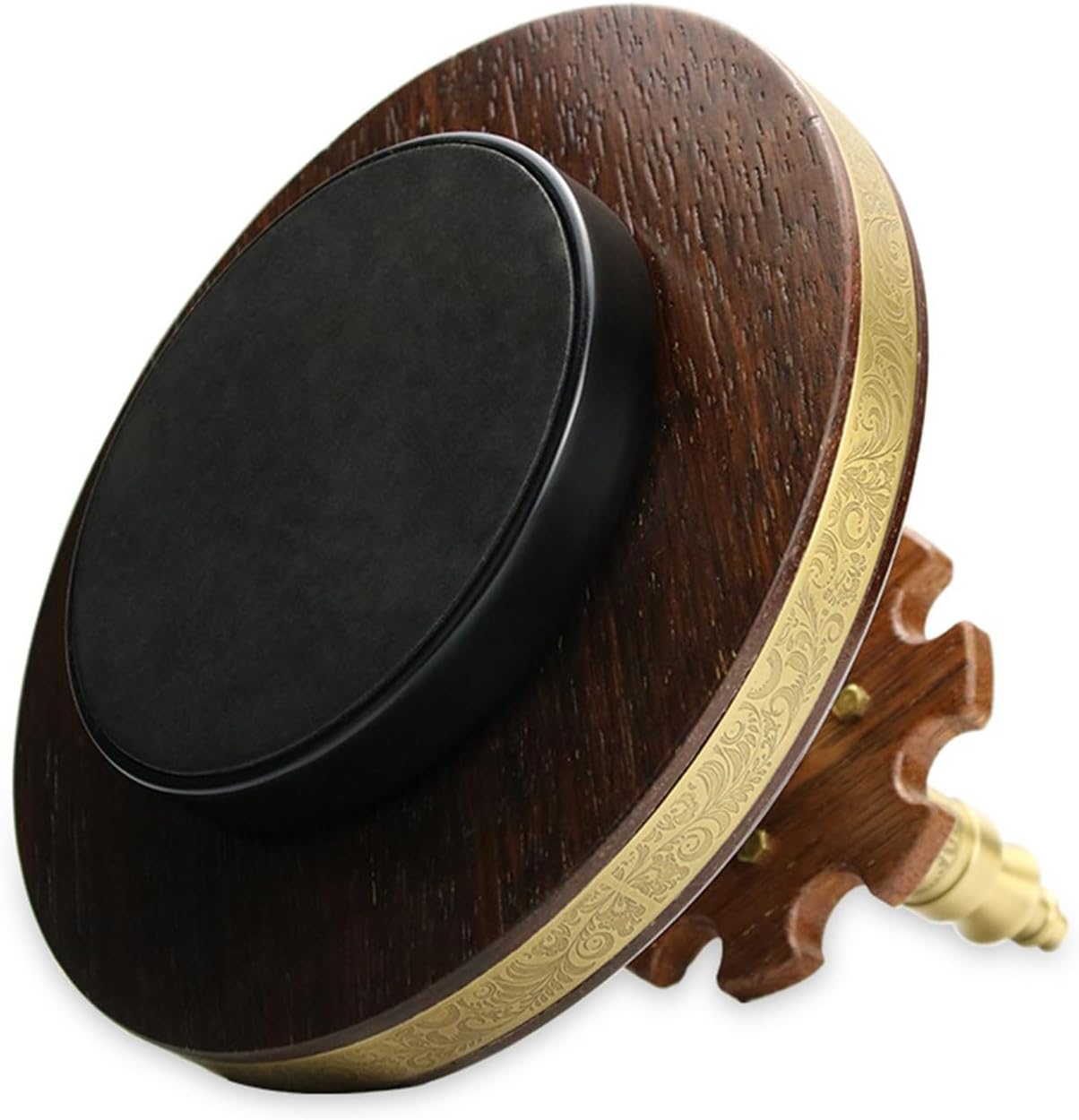 OVARIA Wooden Tobacco Pipe Stand Holder, Tobacco Rack Case for 8 Tobacco Pipes, Handmade from Solid Wood with 360 Degree Rotation, Suitable for Offices Families Hotels Decorative