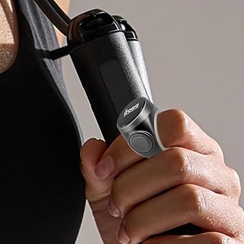 Coverzone OLED Ekranlı Şarjlı Dijital Zikir Sayacı Parmak Yüzüğü, USB Type-C Şarjlı, Sıfırlama Özellikli, Ayarlanabilir Silikon Yüzük, Otomatik Kilitli HD Sayaç | ZR1201 (Siyah)