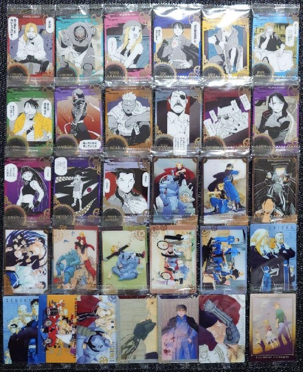 鋼の錬金術師　ウエハース　コンプ　全31種　25周年　原作イラスト　シークレット 鋼の錬金術師 ウエハース コンプ 全31種 25周年 原作イラスト