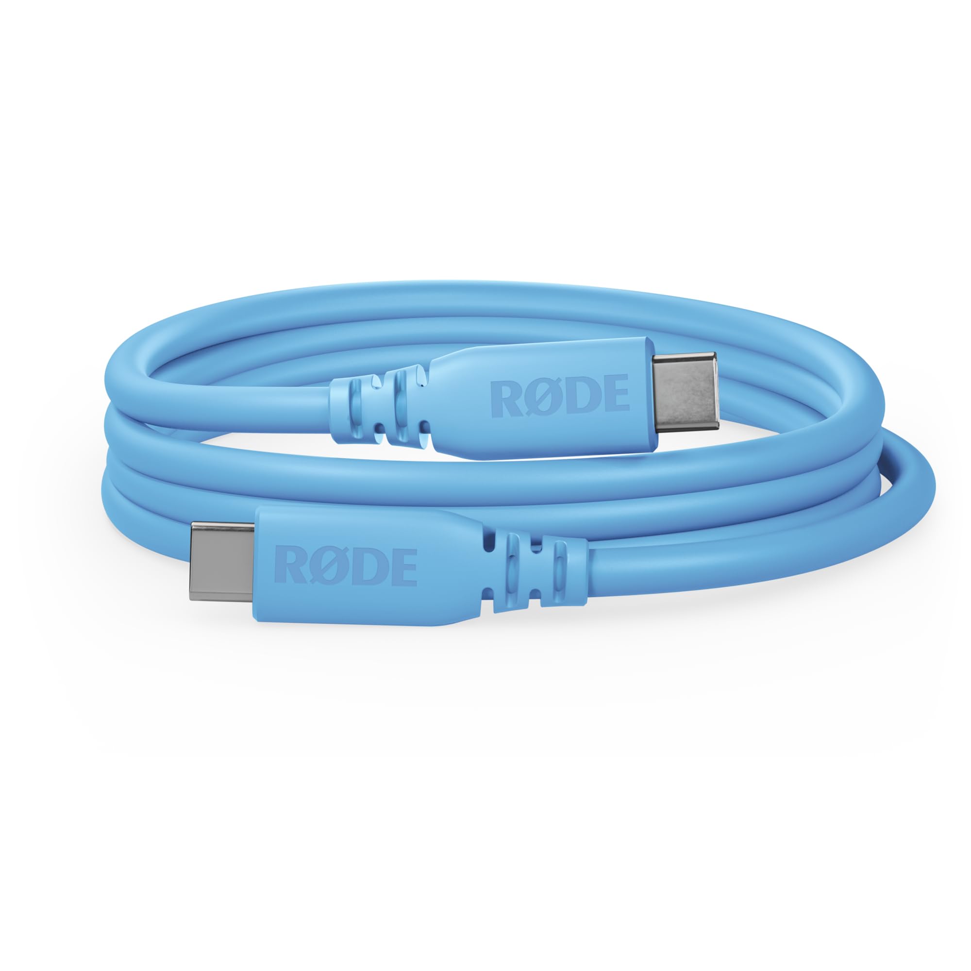 RØDE SC27 SuperSpeed USB-C to USB-C Cable for Fast Data Transfer up to 5Gbps and 60W Power Supply (2m, Blue)