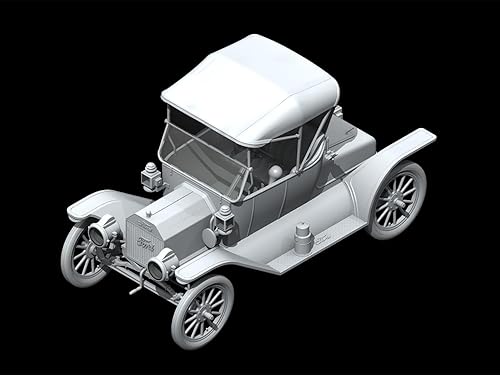 Miniatura 9 de ICM ICM24001 Ford 1:24-Modelo T 1913 Roadster, Coche de pasajeros de EE. UU