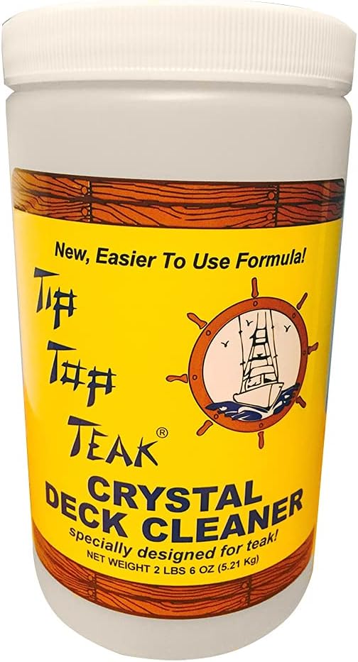 Sudbury TC2000 Tip Top Teak Crystal Deck Cleaner - 1 Quart