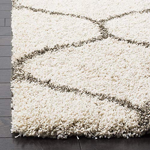 Image of SS Malik Handloom Soft Shaggy Rugs Fluffy Home Decorative Large Carpet for Living Room 2-inch Thick Carpet (2x4 Feet, Ivory Beige)