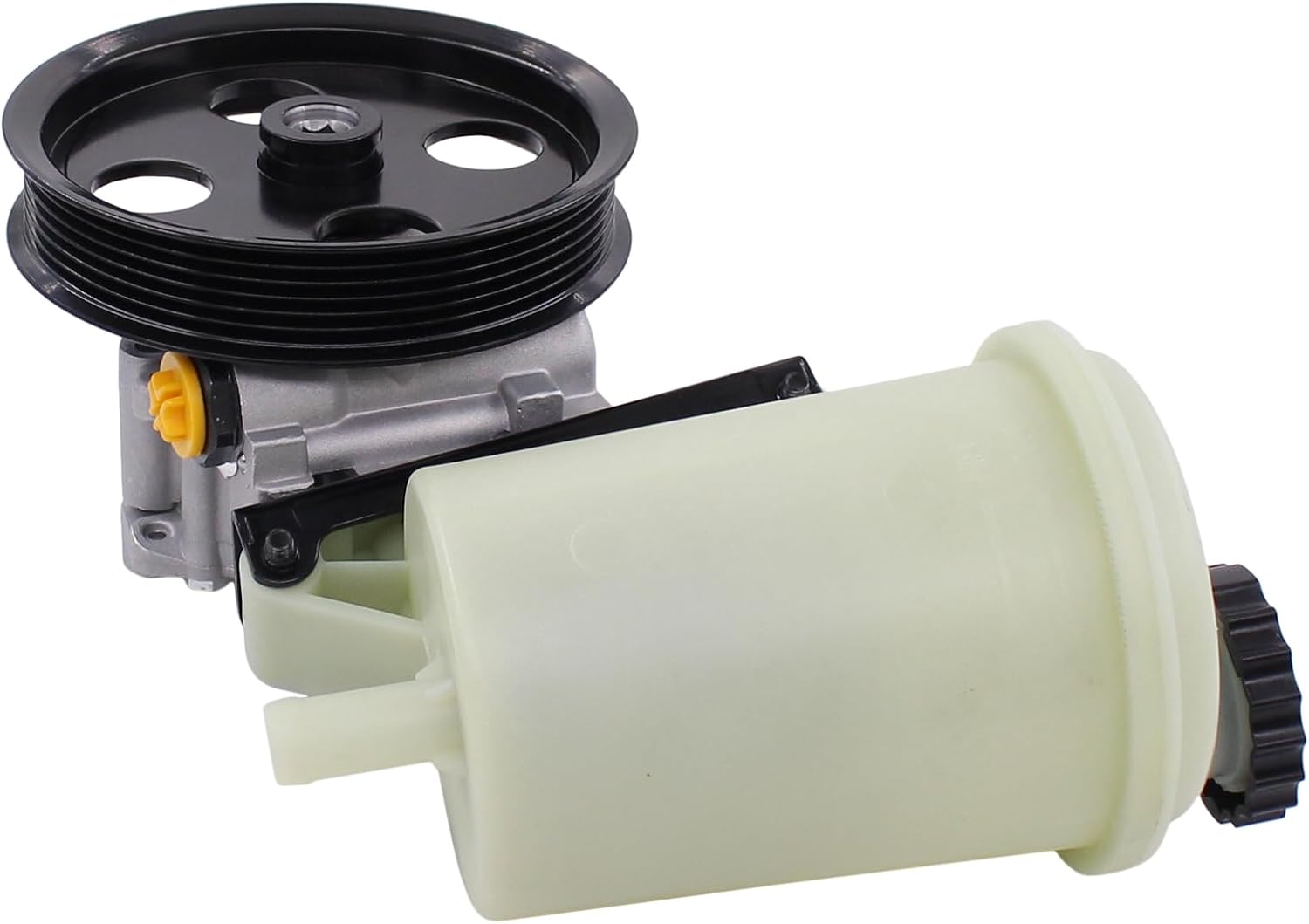 MOTOKU Power Steering Pump with Pulley and Reservoir Assembly for Dodge Ram 1500 2009-2010