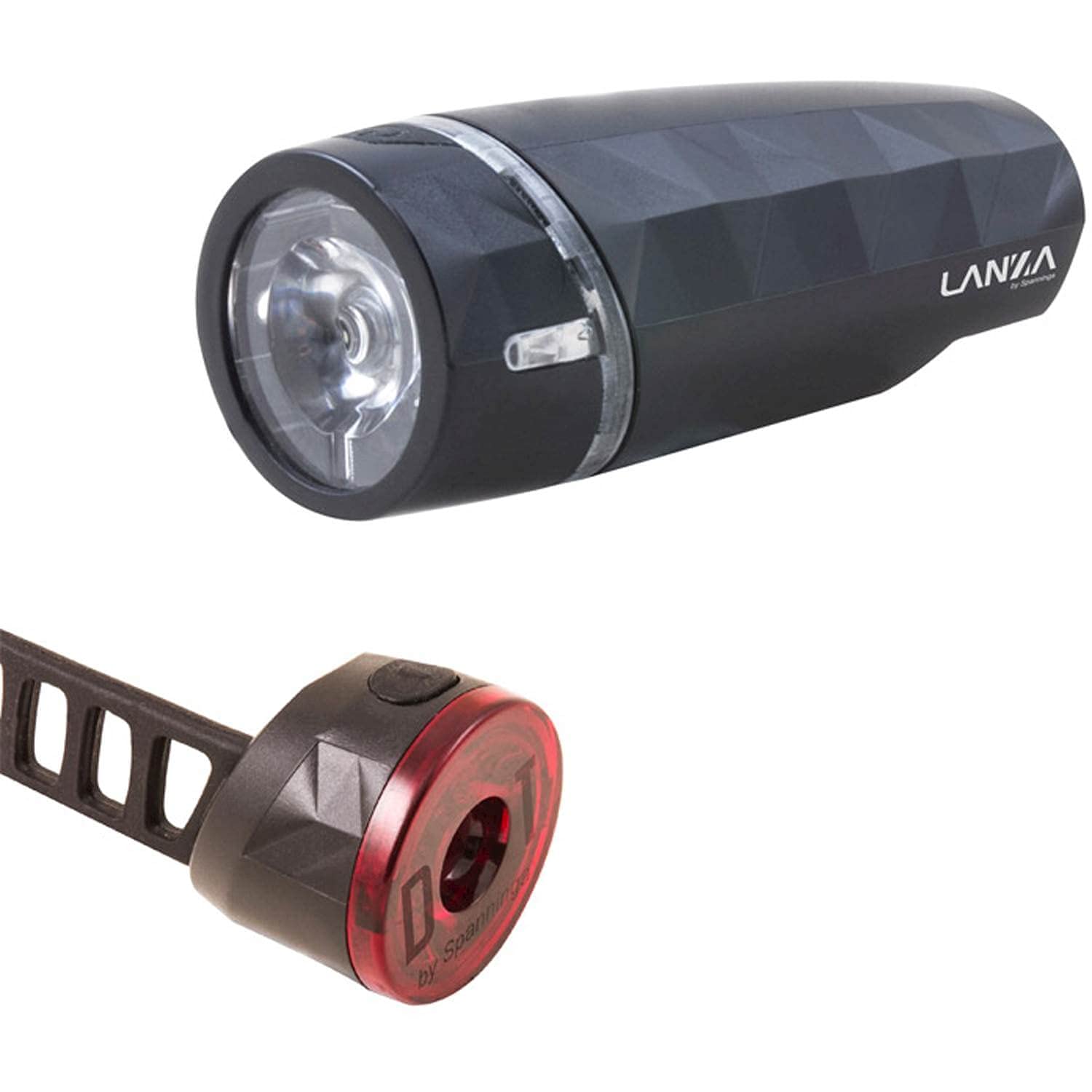Spanninga ECLAIRAGE Velo, KIT Lanza + Dot Piles 20+​10Lum
